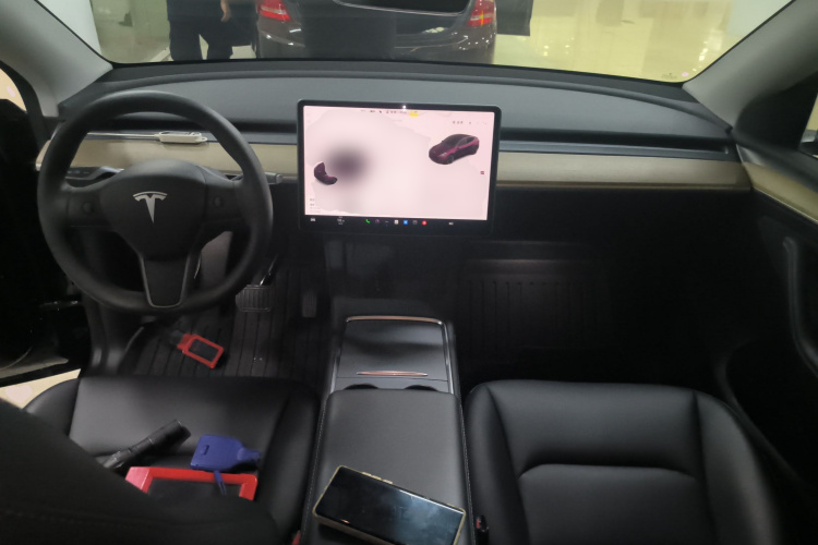 特斯拉 Model Y 2022款 后轮驱动版中控内饰12