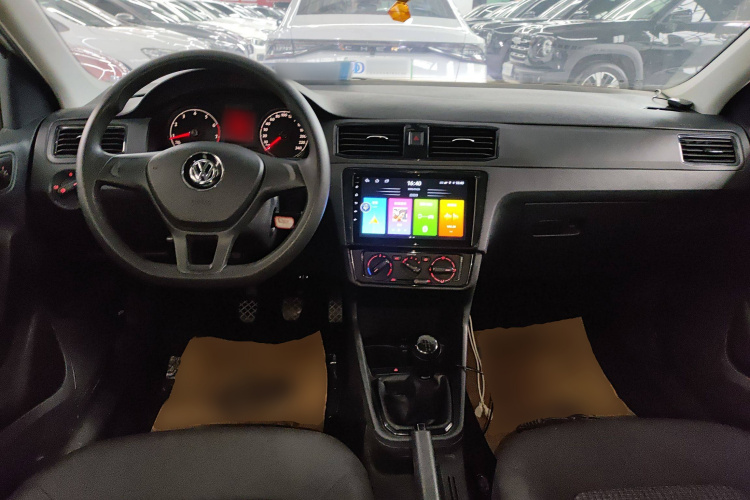 大众 桑塔纳 2021款 1.5L 手动风尚版中控内饰12