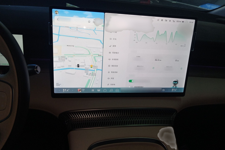 小鹏X9 2024款 640四驱高性能Max中控内饰7002
