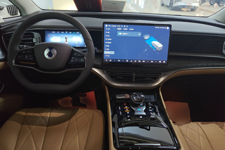 腾势D9 2024款 DM-i 1050 尊享型中控内饰12