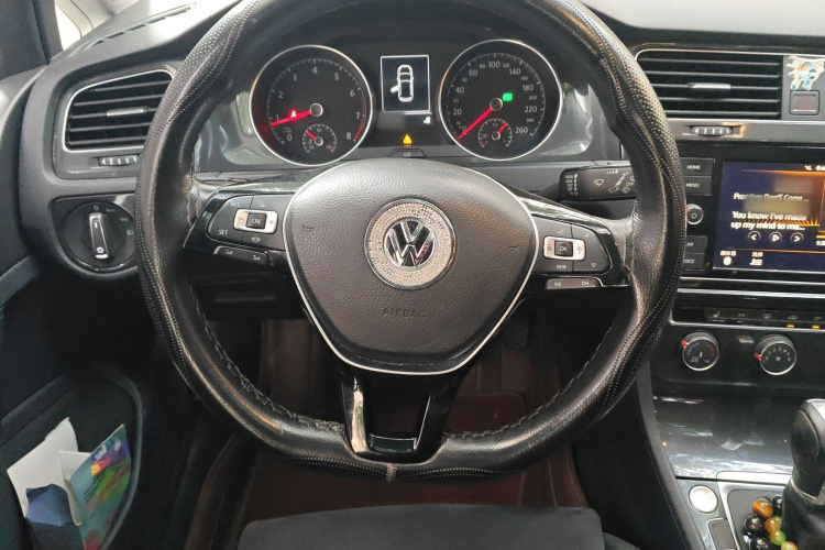 大众 高尔夫 2019款 280TSI DSG豪华型 国V中控内饰13