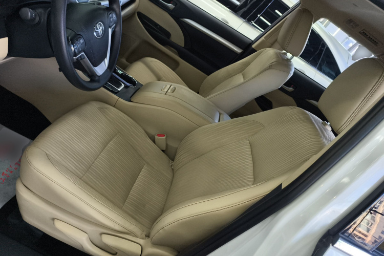 丰田 汉兰达 2021款 2.0T 两驱精英版 5座中控内饰19