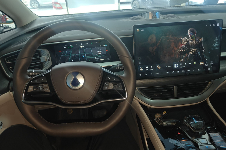 腾势D9 2024款 DM-i 1050 尊享型中控内饰7002