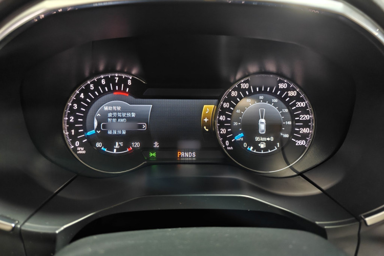 福特 锐界 2015款 2.7T GTDi 四驱尊锐型 7座中控内饰7012