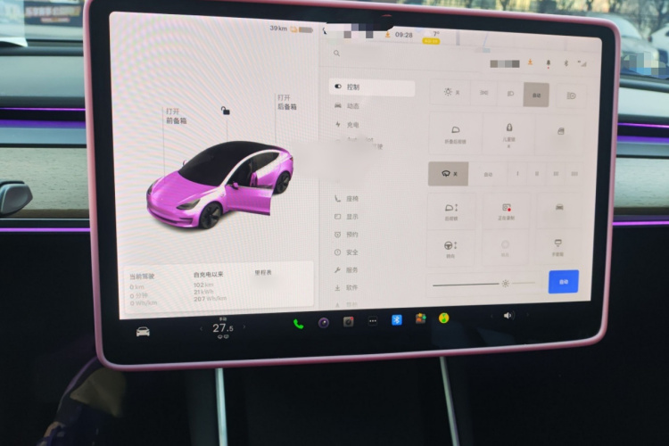 特斯拉 Model 3 2020款 标准续航后驱升级版局部细节14