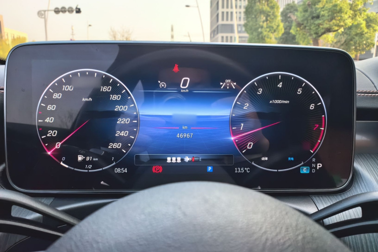 奔驰C级 2022款 改款 C 200 L 运动版局部细节14