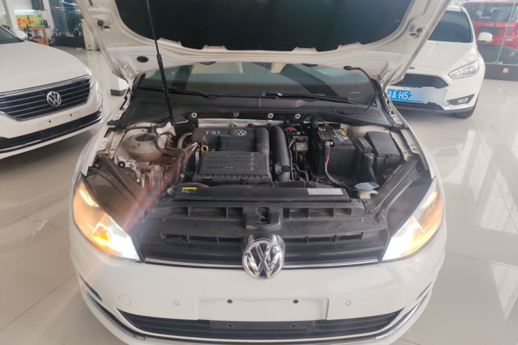 大众 高尔夫 2017款 230TSI 自动舒适百万辆纪念版机舱底盘24