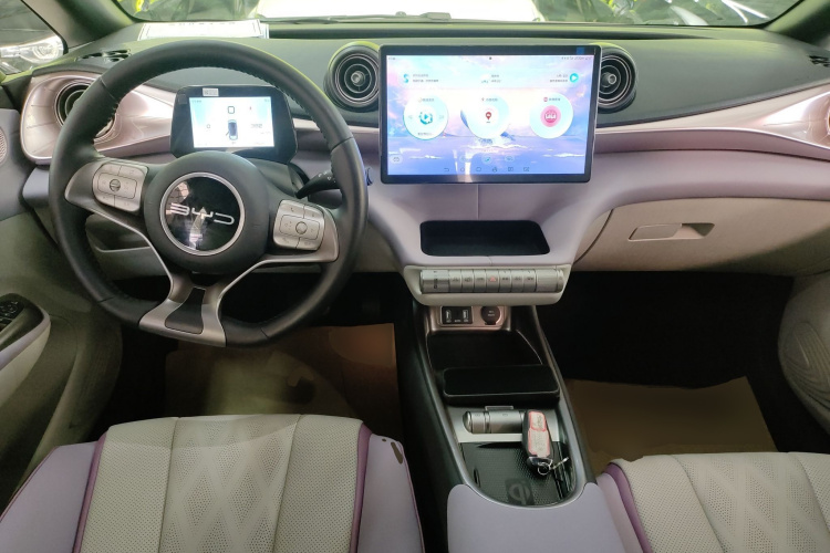 比亚迪 海豚 2023款 420km 时尚版中控内饰12