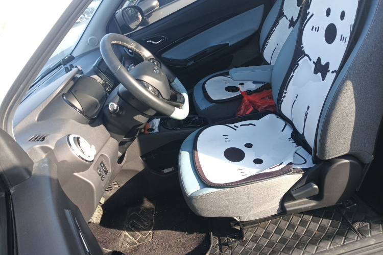 奇瑞 小蚂蚁 2022款 改款 甜粉款 半糖版 三元锂 30.6kWh 30kW 301km中控内饰19