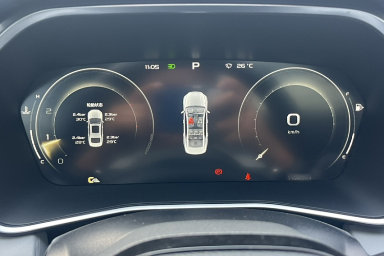 吉利汽车 星瑞 2021款 改款 2.0TD 尊贵型中控内饰7002