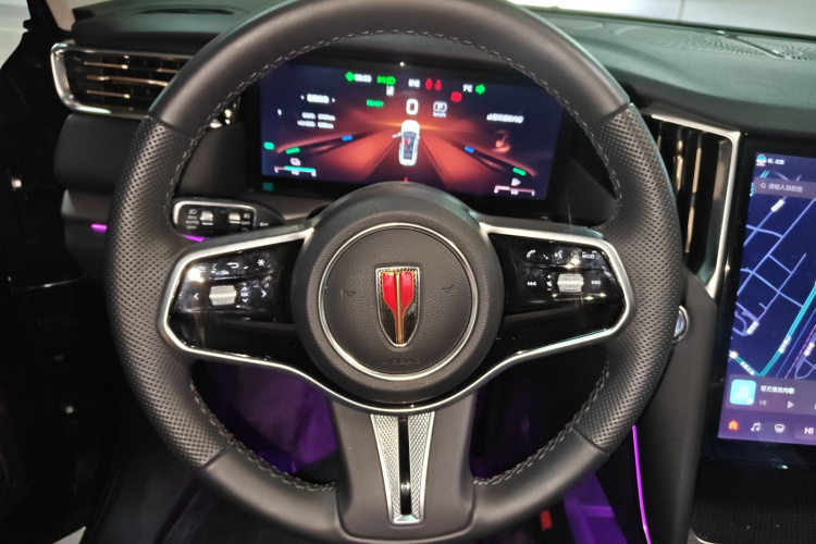 红旗HS7 PHEV 2024款 2.0T PHEV 两驱旗享版 6座局部细节13