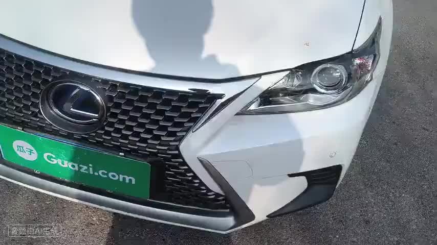 雷克萨斯CT 2017款 CT200h 精英版 单色 国V检测视频1