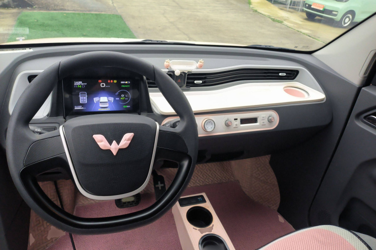 五菱汽车 宏光MINIEV 2021款 马卡龙臻享款 磷酸铁锂中控内饰12