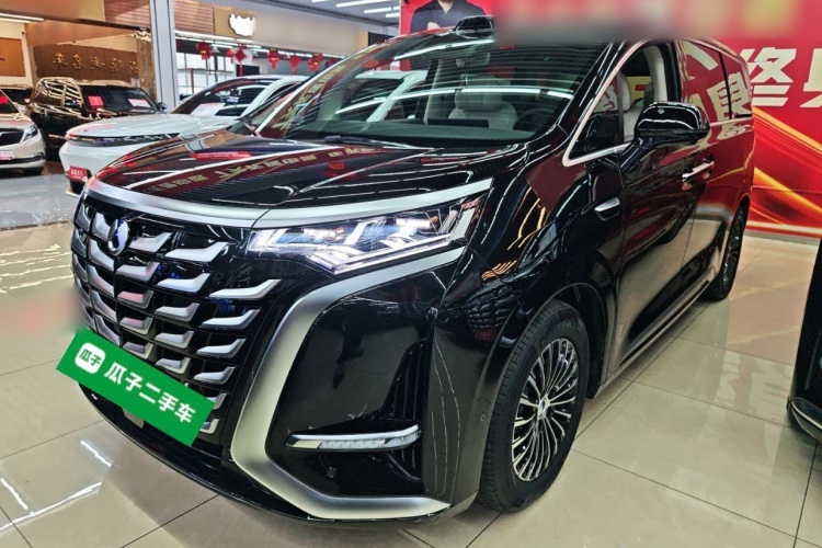 腾势D9 2025款 DM-i 四驱尊航型车身外观1