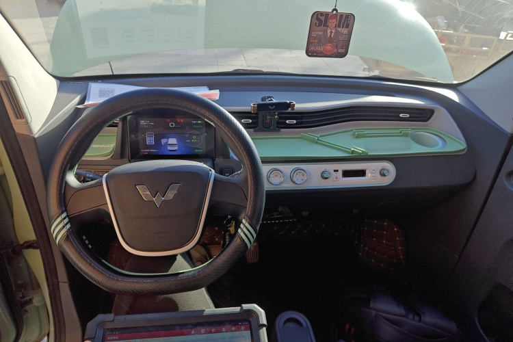 五菱汽车 宏光MINIEV 2021款 马卡龙时尚款 磷酸铁锂中控内饰12