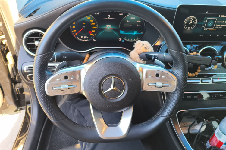 奔驰C级 2020款 改款 C 200 L 时尚型运动版中控内饰13