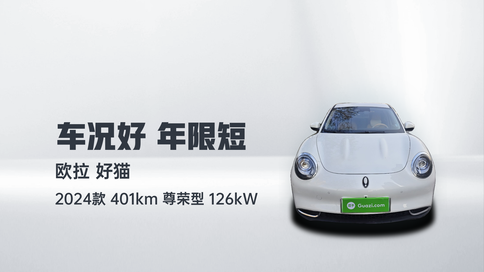 欧拉好猫 2024款 401km 尊荣型 126kW解读2