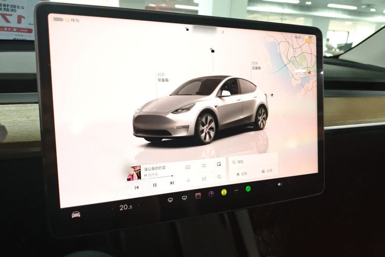 特斯拉 Model Y 2022款 改款 后轮驱动版局部细节16