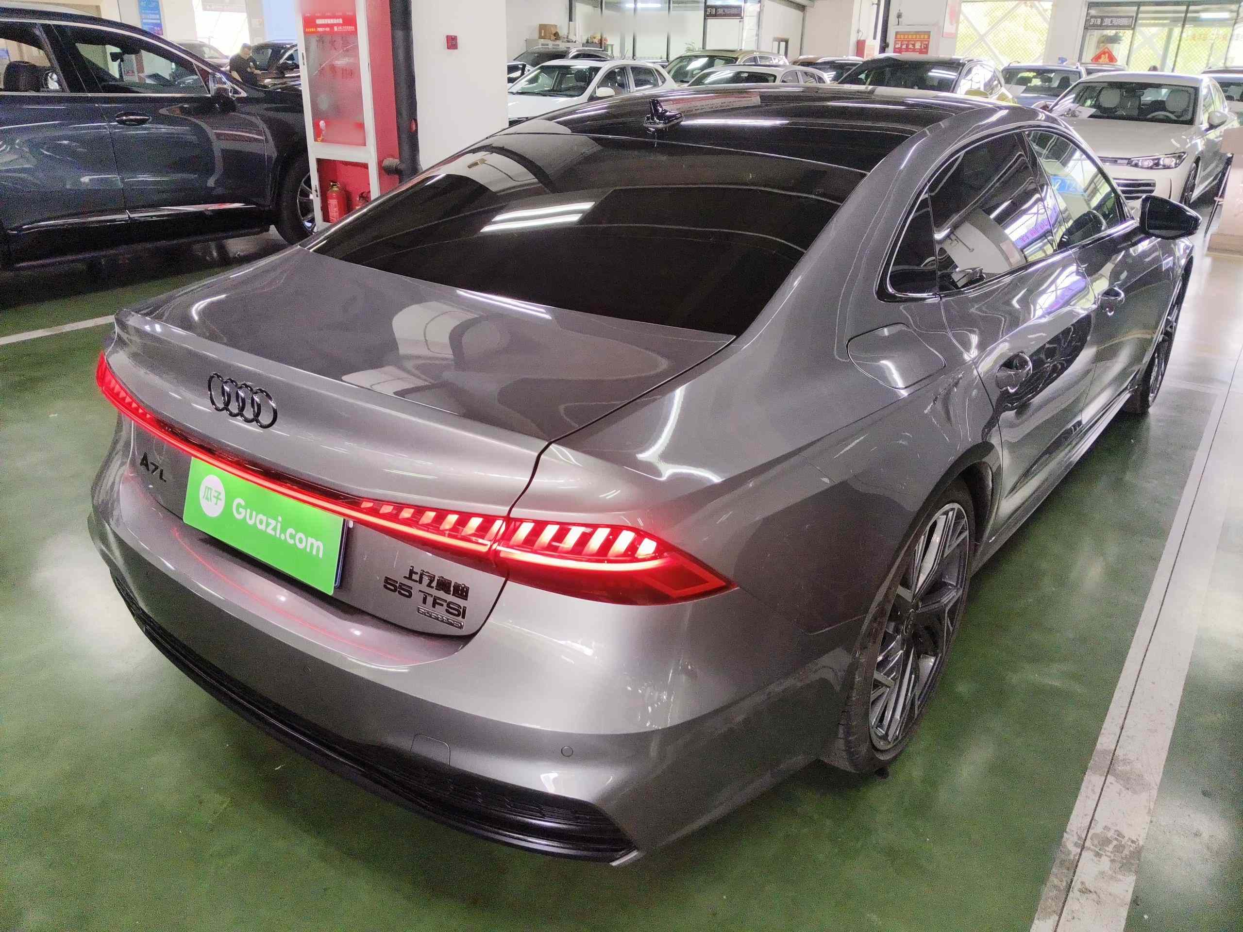 奥迪A7L 2022款 55 TFSI quattro S-line 志远型曜黑套装(4)