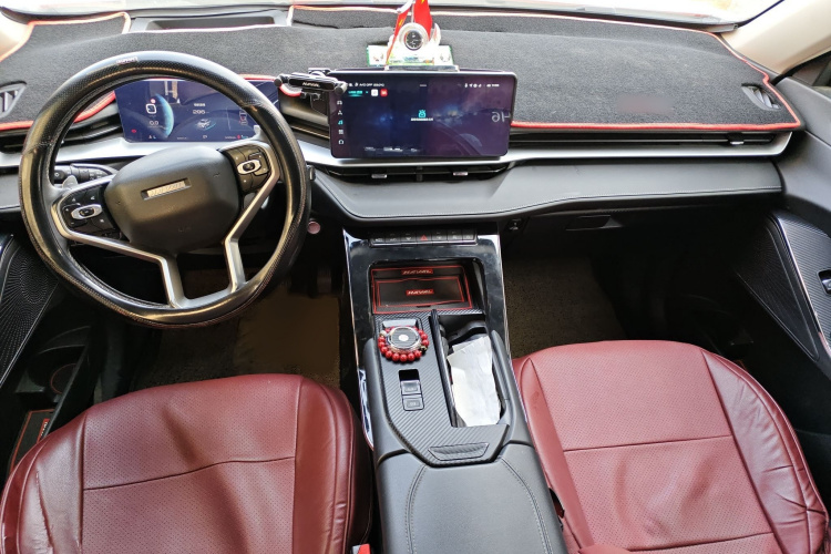 哈弗H6 2021款 第三代 1.5T 自动两驱Max中控内饰7002