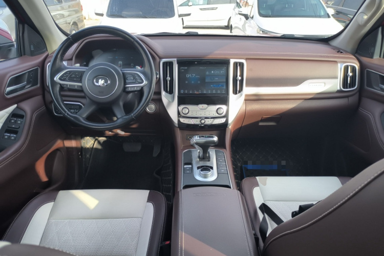 长城 炮 2019款 2.0T自动汽油四驱尊享版GW4C20B中控内饰7002