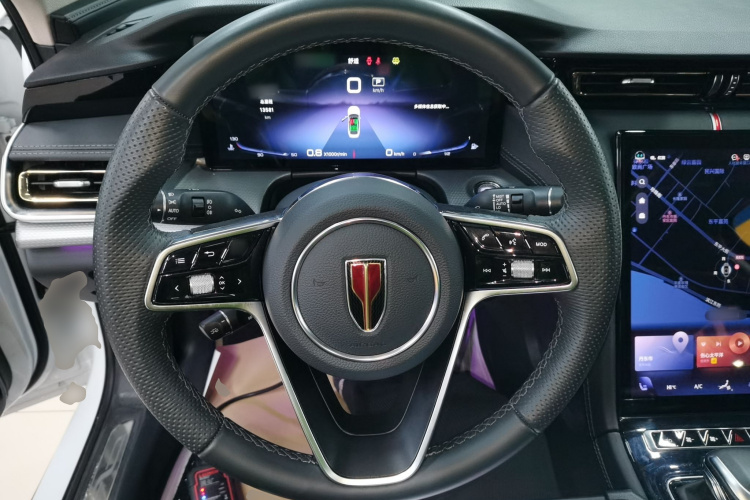 红旗H5 2023款 2.0T 自动智联旗畅版中控内饰13