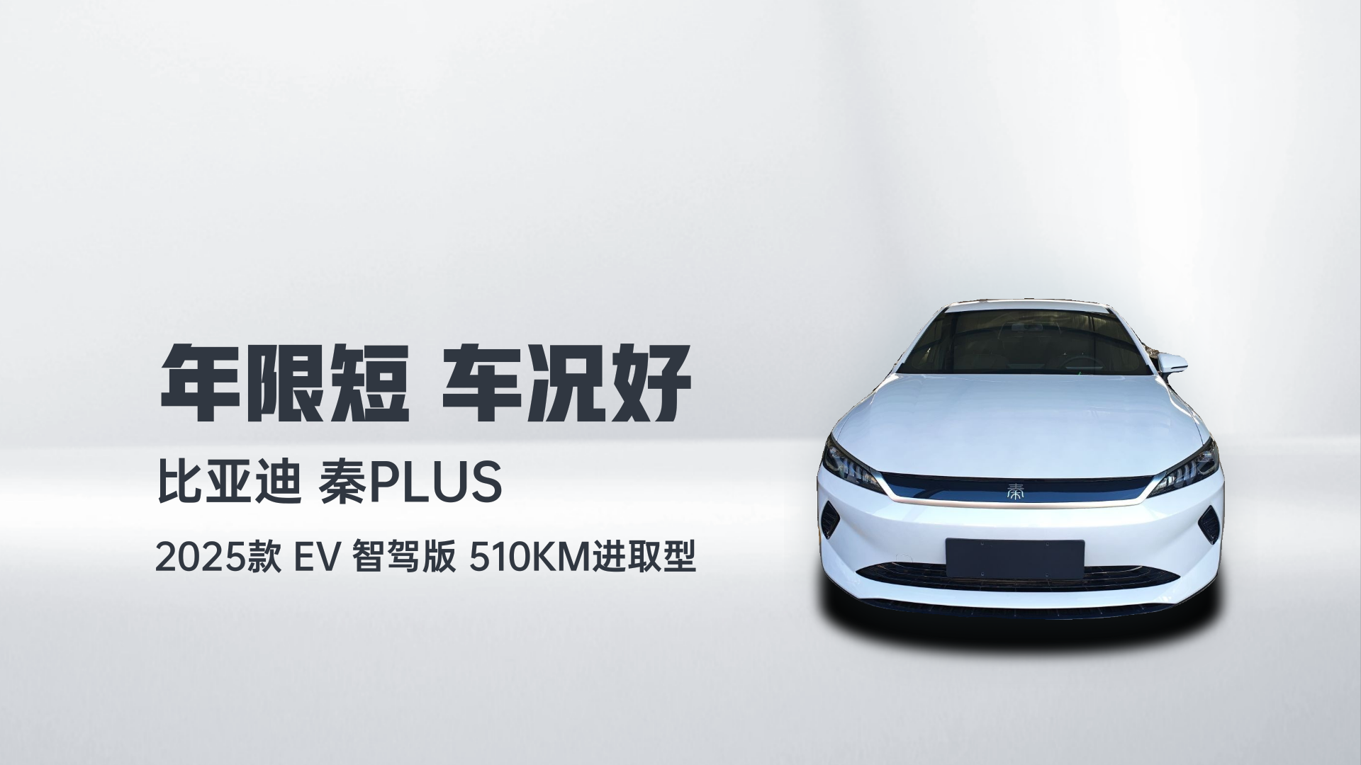 比亚迪 秦PLUS 2025款 EV 智驾版 510KM进取型解读2