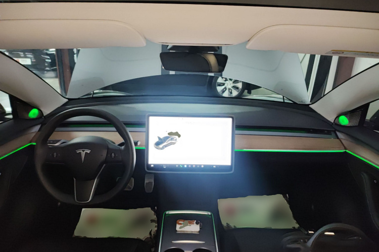 特斯拉 Model 3 2022款 后轮驱动版中控内饰7002