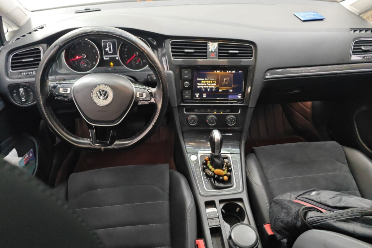 大众 高尔夫 2019款 280TSI DSG豪华型 国V中控内饰12