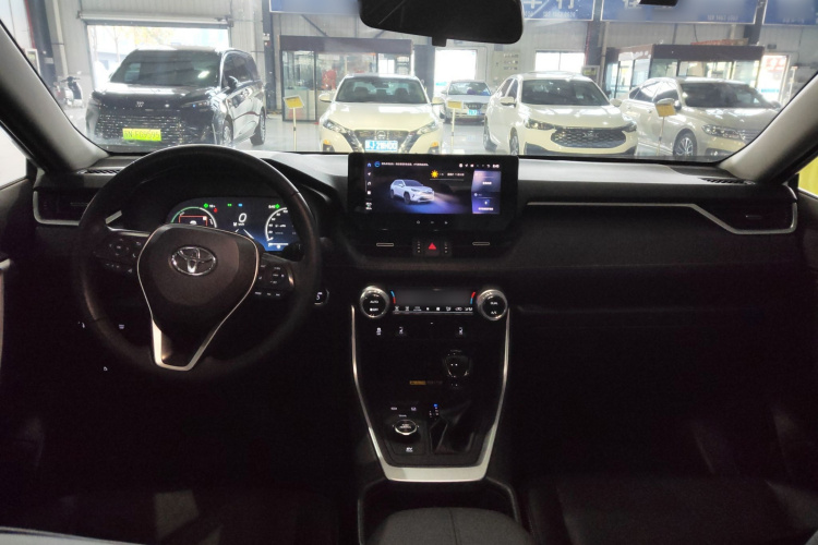 丰田 RAV4荣放 2023款 双擎 2.5L E-CVT四驱精英Plus版中控内饰12