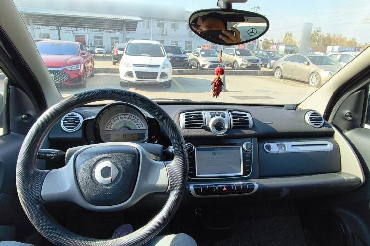 smart fortwo 2012款 1.0 MHD 硬顶舒适版中控内饰12