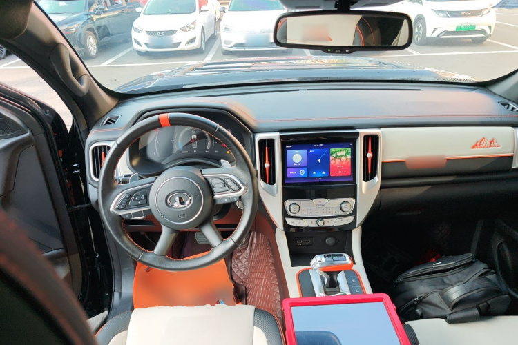 长城 炮 2022款 2.0T黑弹特别版GW4C20B中控内饰7002