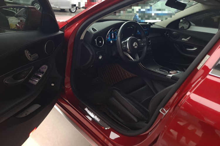 奔驰C级 2021款 C 200 L 时尚型运动版中控内饰20