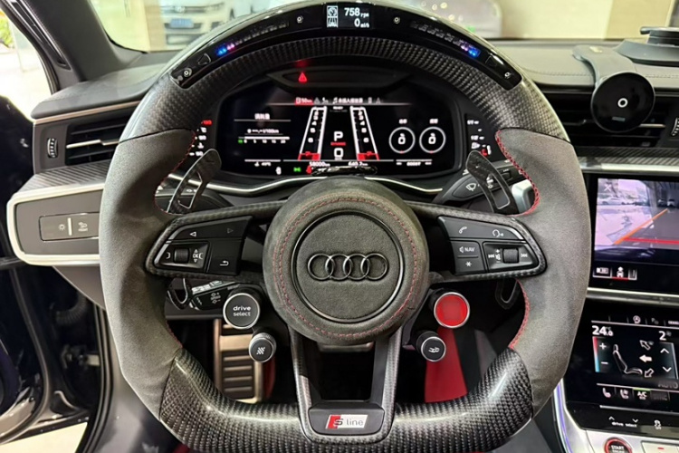 奥迪RS 6 2021款 RS 6 4.0T Avant中控内饰7003