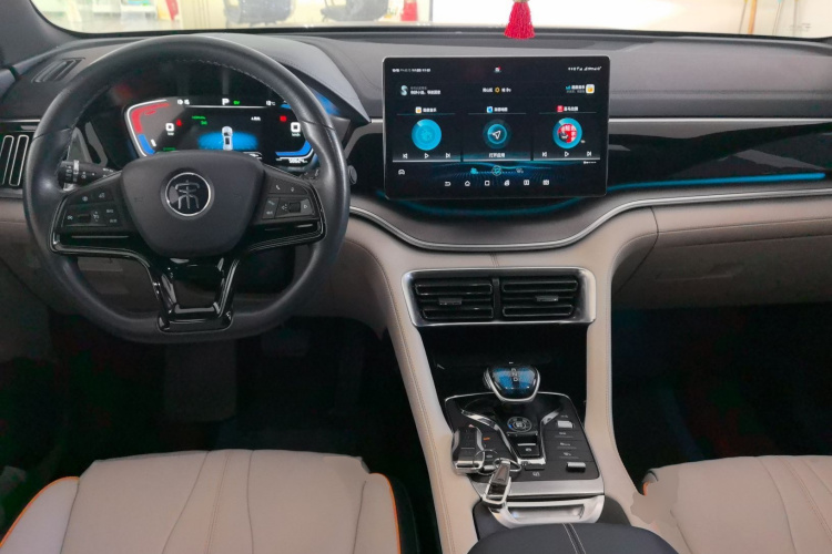 比亚迪 宋PLUS新能源 2021款 DM-i 110KM 旗舰型中控内饰12