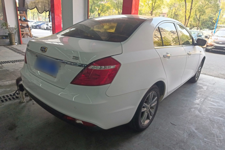 吉利汽车 帝豪 2017款 三厢百万款 1.5L 手动向上版车身外观7