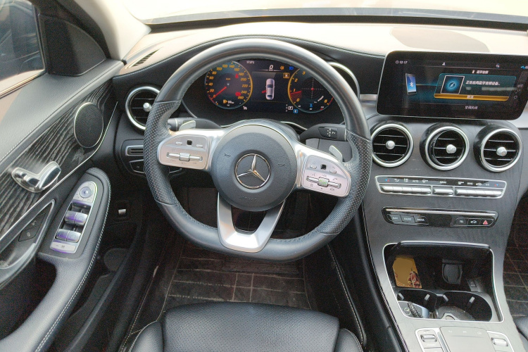 奔驰C级 2021款 C 200 L 时尚型运动版中控内饰13