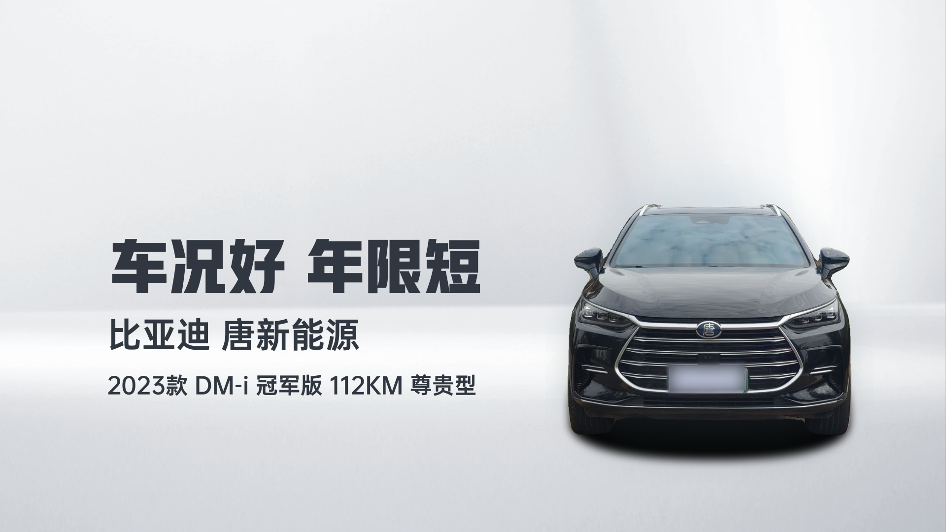 比亚迪 唐新能源 2023款 DM-i 冠军版 112KM 尊贵型解读2