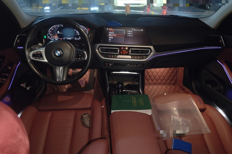 宝马3系 2021款 改款 325Li M运动套装中控内饰7002