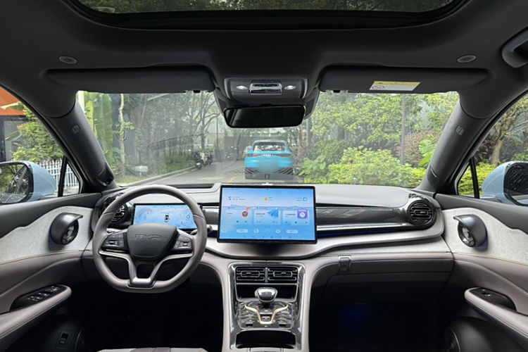比亚迪 护卫舰07 2023款 DM-i 205KM 旗舰型中控内饰7006