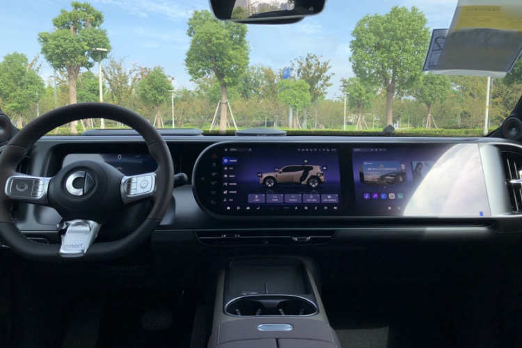 smart精灵#5 2024款 长续航奇旅 豪华版中控内饰7005