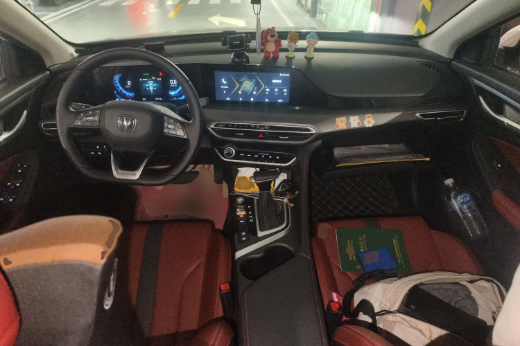 长安 逸动 2021款 PLUS 蓝鲸NE 1.4T GDI DCT尊贵型中控内饰12