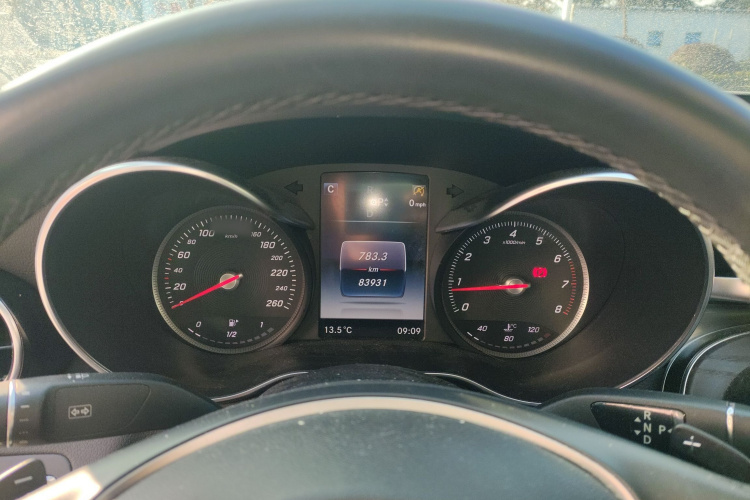 奔驰C级 2016款 C 200 L 运动型局部细节14