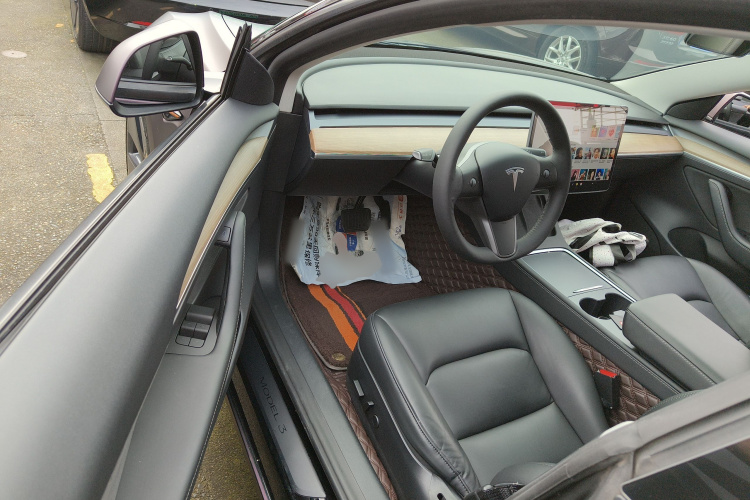 特斯拉 Model 3 2021款 标准续航后驱升级版 3D6中控内饰20