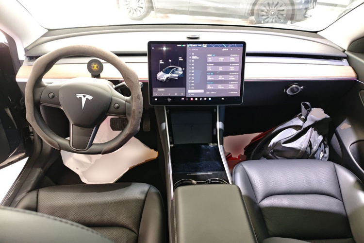 特斯拉 Model 3 2020款 长续航后轮驱动版中控内饰12