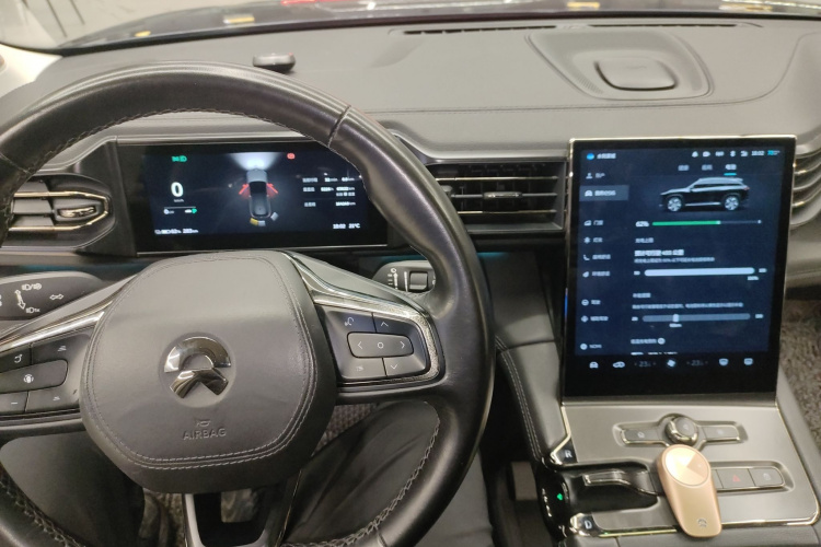 蔚来ES6 2020款 455KM 运动版中控内饰12