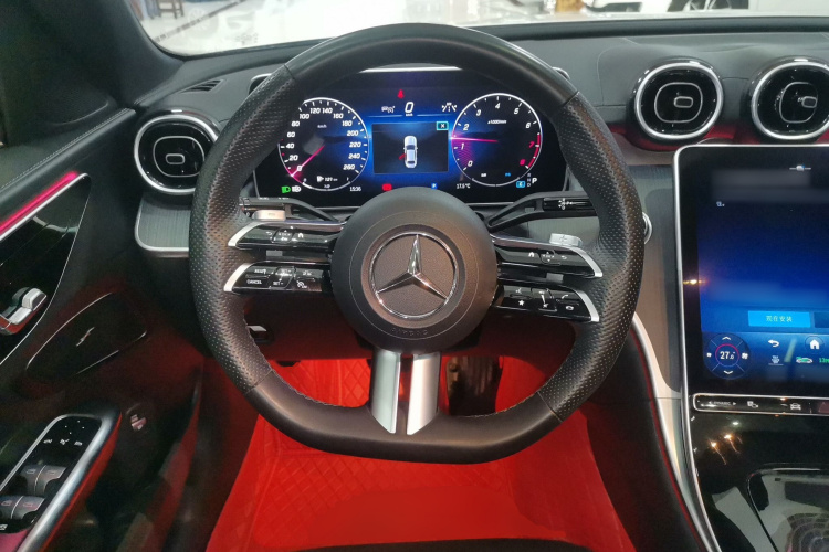 奔驰C级 2023款 改款 C 200 L 运动版中控内饰13