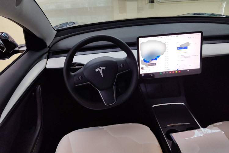 特斯拉 Model 3 2022款 后轮驱动版中控内饰13