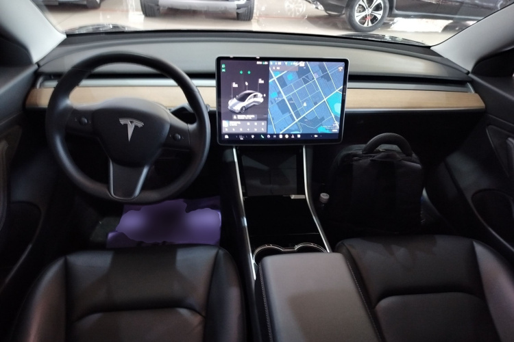 特斯拉 Model 3 2020款 改款 长续航后轮驱动版中控内饰12