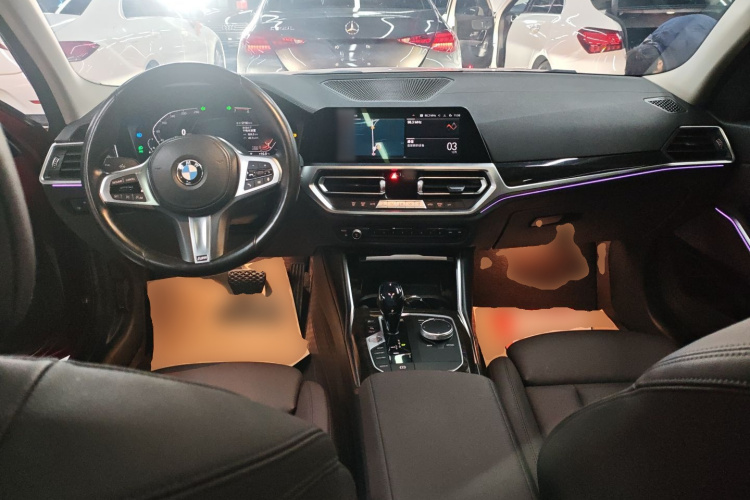 宝马3系 2021款 改款二 325Li M运动套装中控内饰12